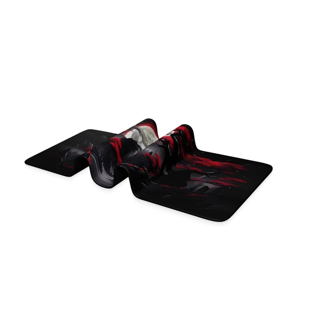 Large Desk Pad For Keyboards And Mouse 0.12Inch Thick Stitched Border Gaming Mouse Mat With Anti Skid Base Machine Wash