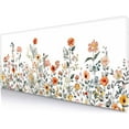 thumbnail image 1 of Large Desk Pad, Garden Blooming Flowers Mouse Pad, Colourful Wildflowers Mouse Mat Anti Slip Rubber Mousepad for Desktops, Computer, Keyboard Mouse Mat for Work, Laptop, 31.5 X 11.8 Inch, 1 of 5