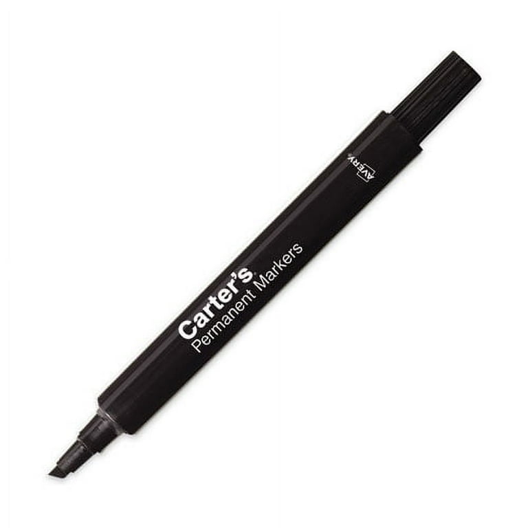 Large Desk Style Permanent Marker, Broad Chisel Tip, Black, Dozen Large Desk Style Permanent Marker, Broad Chisel Tip, Black, Dozen