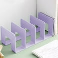 thumbnail image 1 of Large Desktop Bookstand Organizer, Adjustable Bookshelf Support for Students, Home Office Desk Storage, and Book Display Baffle Rack, 1 of 6