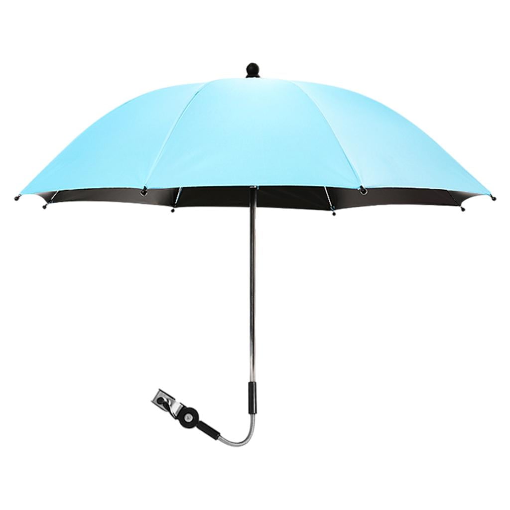 Large Detachable Umbrella Sunshade Parasol Rain for Wheelchair