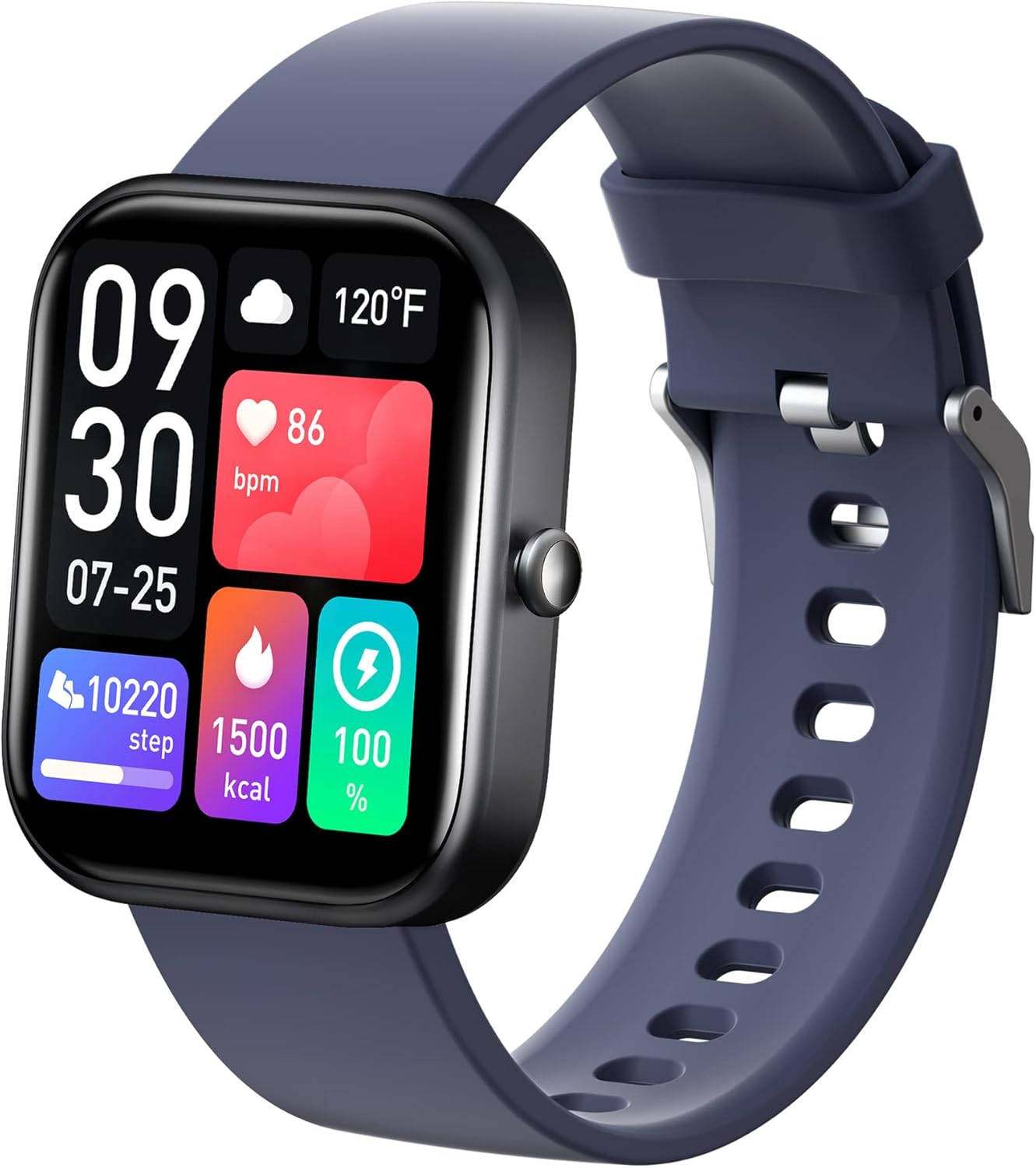 Large Dial Smart Watch Bluetooth Call, Wrist Watch 100+ Multiple Sports