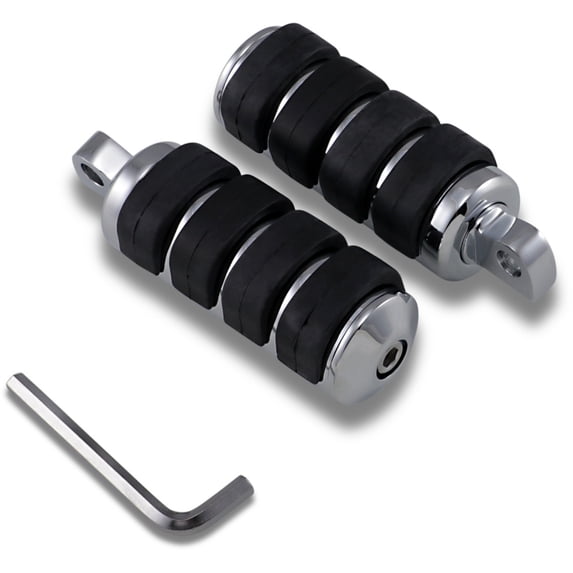 Large Diameter Soft-Ride Footpegs