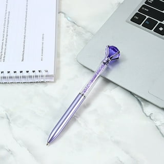 12pcs Diamond Pen Creative Big Crystal Ballpoint Pens Stationery