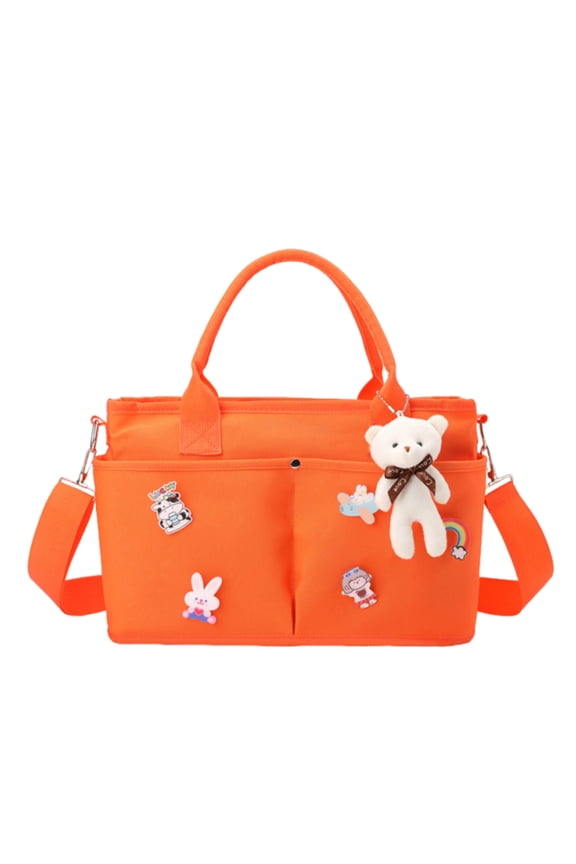 Large Diaper Backpack with Portable Changing Pad, Baby Diaper Bags for Girls, Multifunction Floral Travel Backpack for Moms Dads with Insulated Pockets and Stroller Straps