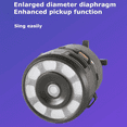 thumbnail image 1 of Large Diaphragm Dynamic Microphone Core, Microphone General Accessories, KTV Singing, High Fidelity Sound Quality N-M97C, 1 of 6