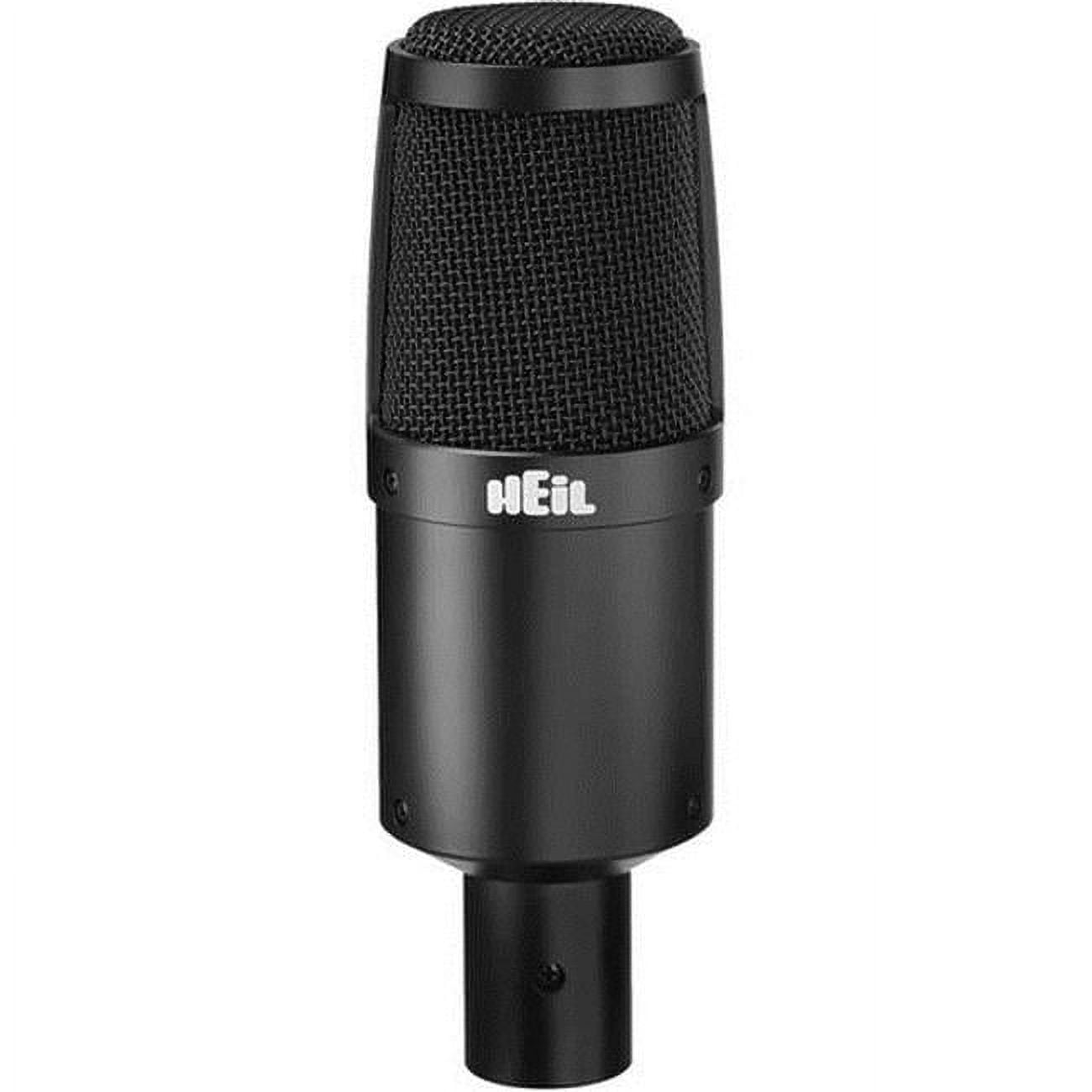 LargeDiaphragm Dynamic Microphone with Black Body & Grill