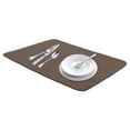thumbnail image 1 of REGALWOVEN Large Diatomaceous Stone Dish Drying Mat, Quick Dry Coffee Mat for Kitchen Counter, Dishes, Cups, and Utensils Coffee 15.7*11.8 inch, 1 of 7