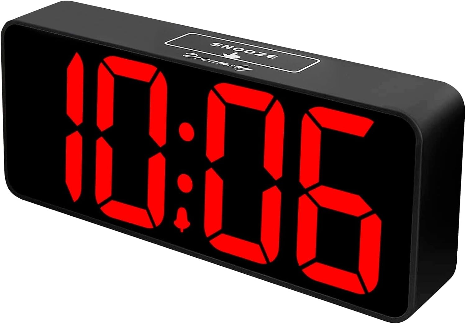 Large Digital Alarm Clock Big Numbers for Seniors & Visually Impaired ...