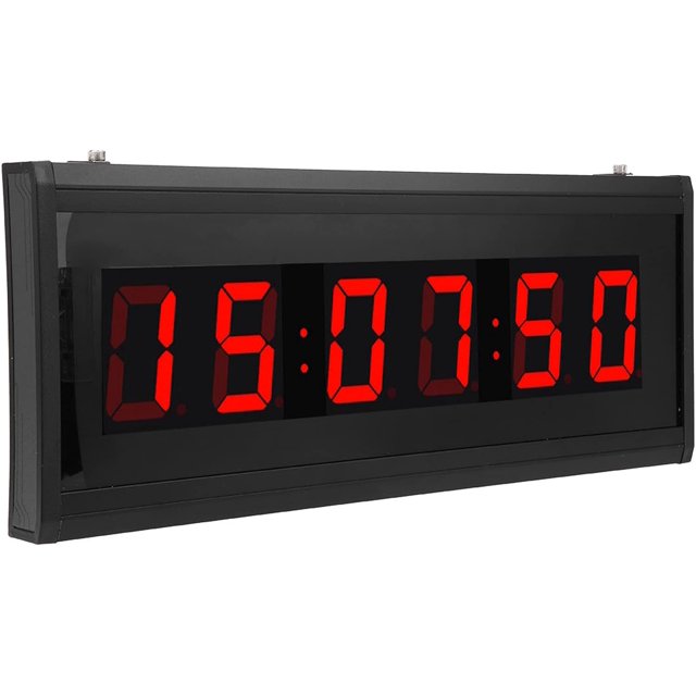 Large Digital Clock,Electric Wall Clock With Perpetual Calendar Large