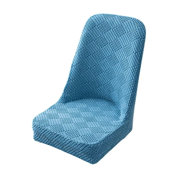 Large Dining Chair Covers Half Elastic Slipcovers for Curved Back Chairs with Stretchable Fabric for Easy Installation and Protection