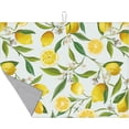 thumbnail image 1 of Large Dish Drying Mat for Kitchen Counter,18"X24" Lemon and Flowers Super Absorbent Reversible Microfiber Dish Drying Mat Dish Drainer Mat,Dishes Mat Drying Pad for Kitchen Countertop Coffee Bar, 1 of 7