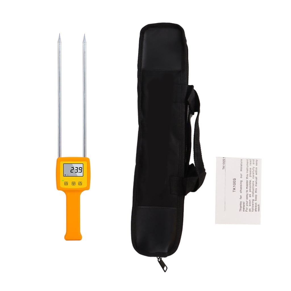 Large Display Grains Humidity Meter Digital Grains Meter with Anti Slip Handle