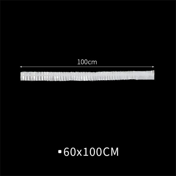 Large Disposable Appliance Covers, Extra Thick Transparent PE Plastic Dust Covers for Fans, Microwaves, Ovens, 10-Pack Set