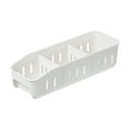 thumbnail image 1 of Large Divided Food Storage Container with Removable Dividers – Stackable, Easy to Clean, Ideal for Fridge, Freezer, Pantry, And Dry Goods Storage, 1X Refrigerator Three-Compartment Storage Box, 1 of 3
