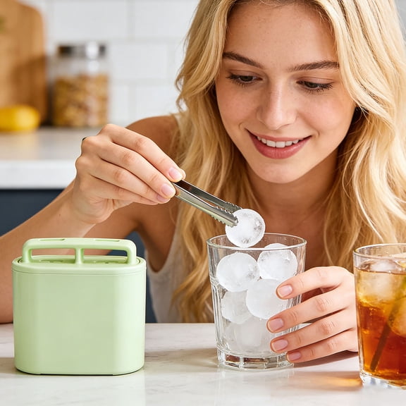 Large Diy Silicone Clear Ice Maker For Transparent Ice Spheres No Slow Melting Tray For Various Beverages Ice Cube Mold Home Decor
