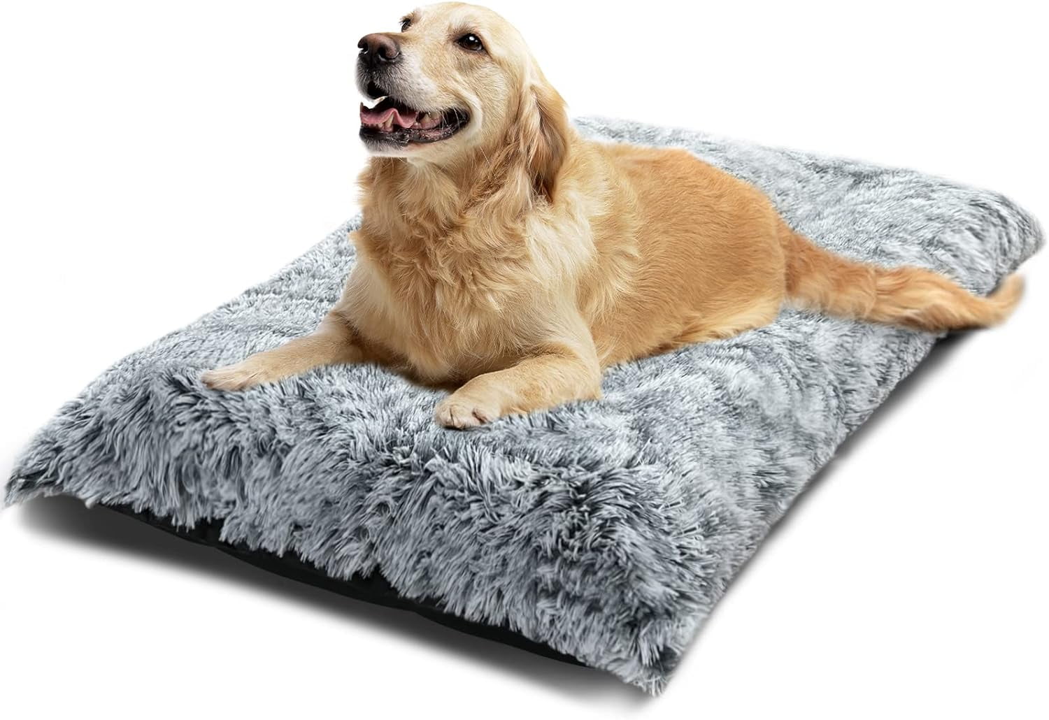 Curated visual reference: Dog Kennel With Cushioned Bedding Reference: Large Orthopedic Dog Bed Cushioned Sleeping Kennel Pad Washable Anti