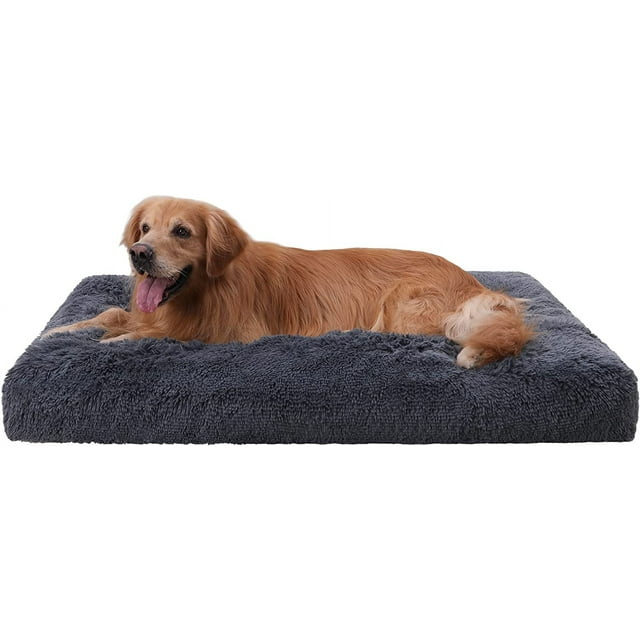 XL Size Orthopedic Cushioned Anxiety Relief Dog Bed for Large Dogs ...