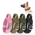 thumbnail image 1 of Large Dog Collar with Heavy Duty Leash Tactical Padded Nylon Pet Collar for Large Dogs Adjustable Training Gear with Metal Buckle and Studded Design Brown, 1 of 5