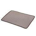 thumbnail image 1 of Large Dog Cooling Mat for Dogs,20×16 in Silicone Anti-Slip Waterproof，Easy Washable Pet Cool Blanket, Ice Cool Fabric, Cooling for Dog Kennel, Indoor and Outdoor Floors, Car Seat&Sofa, Coffee, 1 of 6