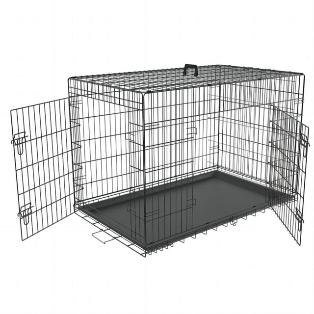 Large Dog Crate for Large Dogs, L 36 inch Dog Cage with Divider and