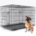 Large Dog Crate XL 42 inch Dog Crates for Large Medium Small Dogs Dog