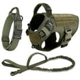thumbnail image 1 of Large Dog Harness And Leash Set Pet German Shepherd Malinois Training Walking Vest Dog Harness And Collar For Medium Large Dogs, 1 of 10