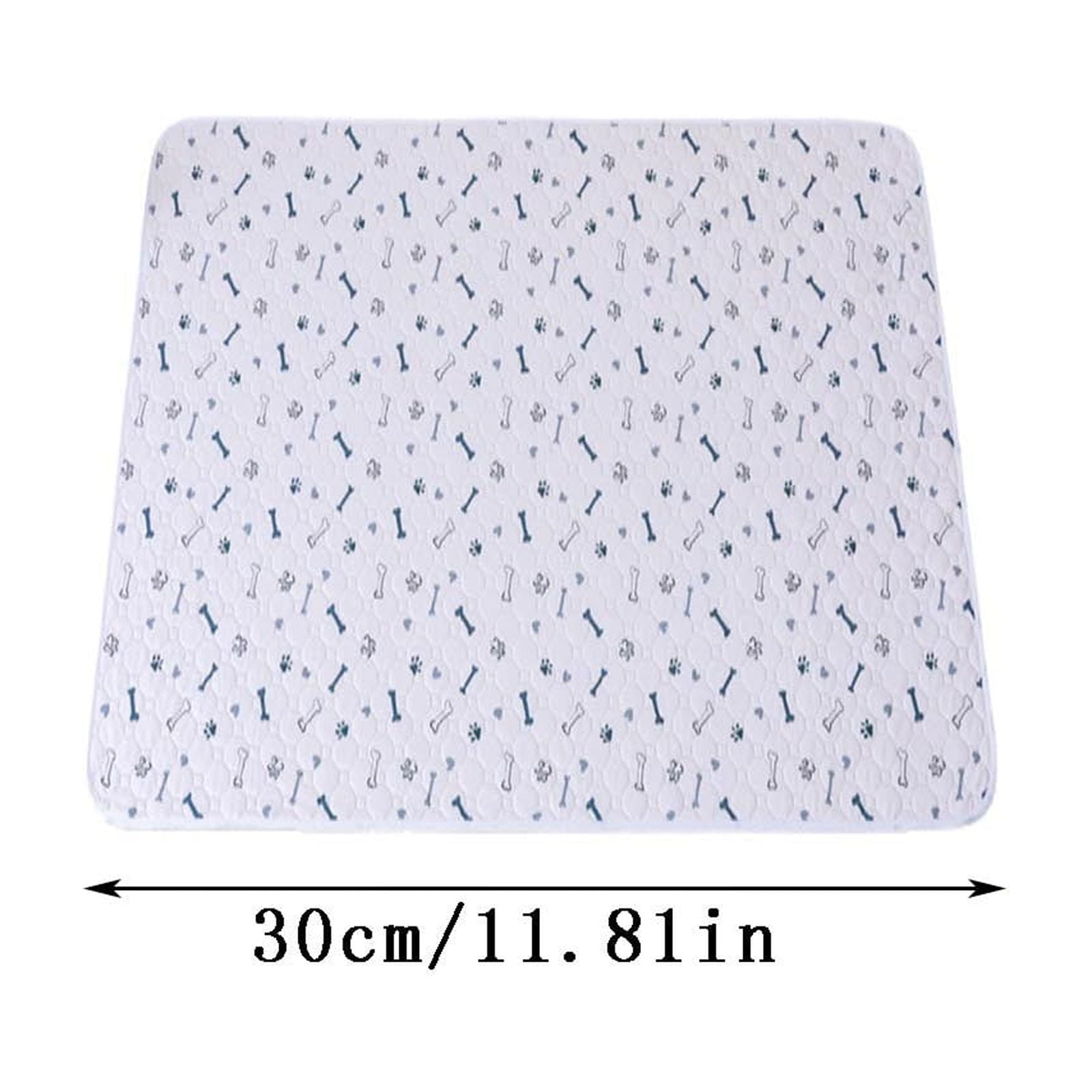 Large Dog Pee Pads 11.8 X 11.8Inch, Large Puppy Pee Training Pads Super Absorbent and Leak-Proof, Reusable Pet Piddle and Potty Pads, Machine Washable, for Pet, Puppies, Dogs, Doggie