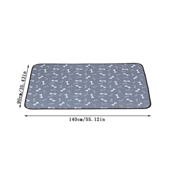 Large Dog Pee Pads 35.4 X 55.1Inch, Large Puppy Pee Training Pads Super Absorbent and Leak-Proof, Reusable Pet Piddle and Potty Pads, Machine Washable, for Pet, Puppies, Dogs, Doggie
