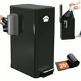 thumbnail image 1 of Dog Poop Trash Can Outside 3.2 Gal Metal Dog Waste Trash Can With Lid Outdoor Waste Container With Pedal Garbage Poop Bin Poo Bucket Outdoor With Lid For Backyard Odor Control, 1 of 9