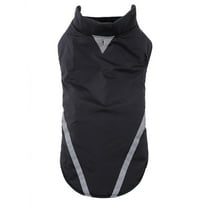 Large Dog Reflective Jacket - Cotton, Hook&Loop Adjustable - for Cold Weather, Warm & Stylish, Indoor/Outdoor