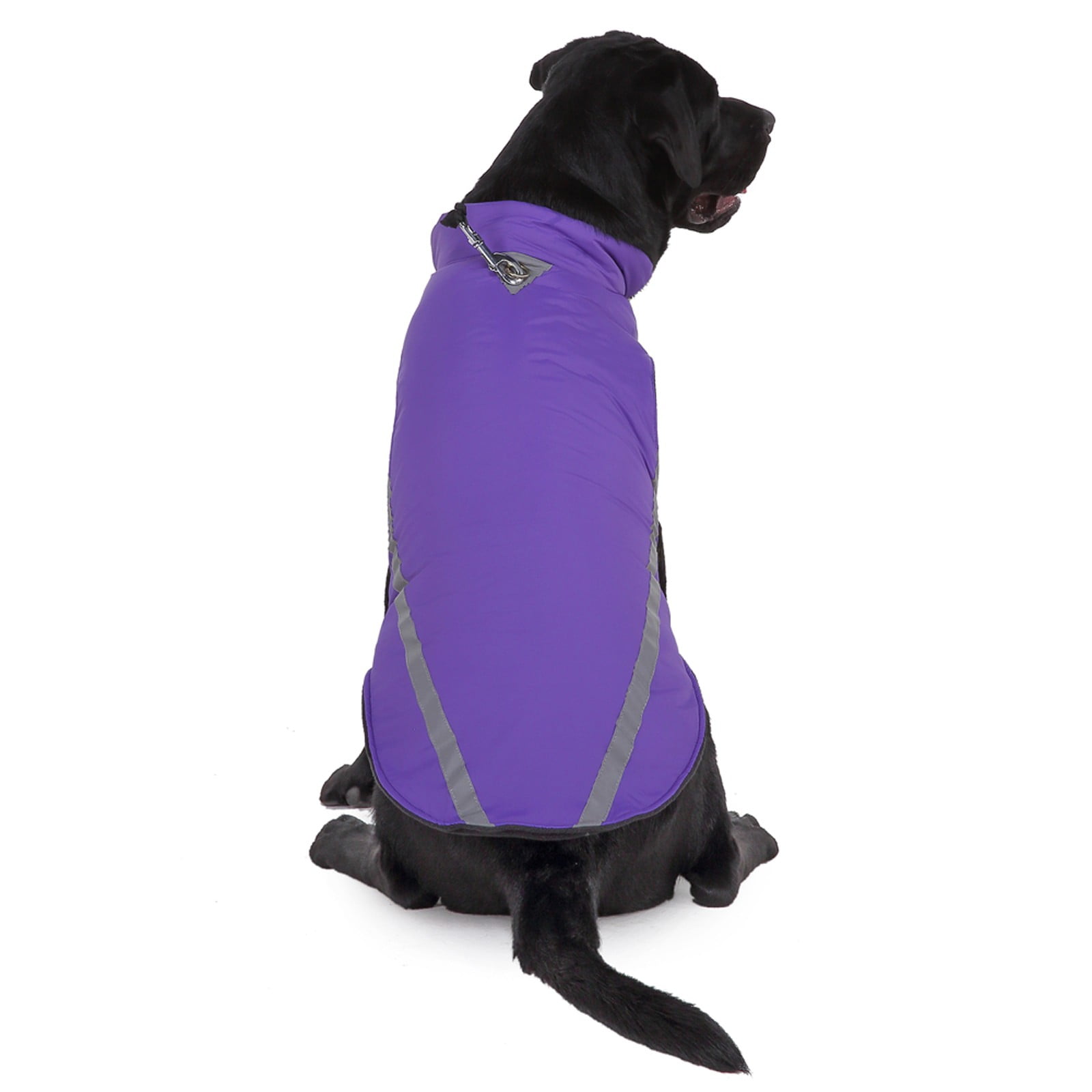 Large Dog Reflective Jacket Hook&loop Adjustable Cotton Pet Clothing