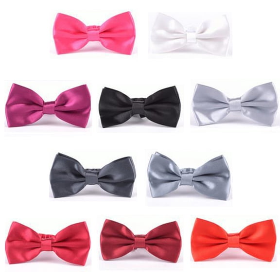 Large Dogs Collar Attachment Bow Ties Embellishment Girls Boys Medium