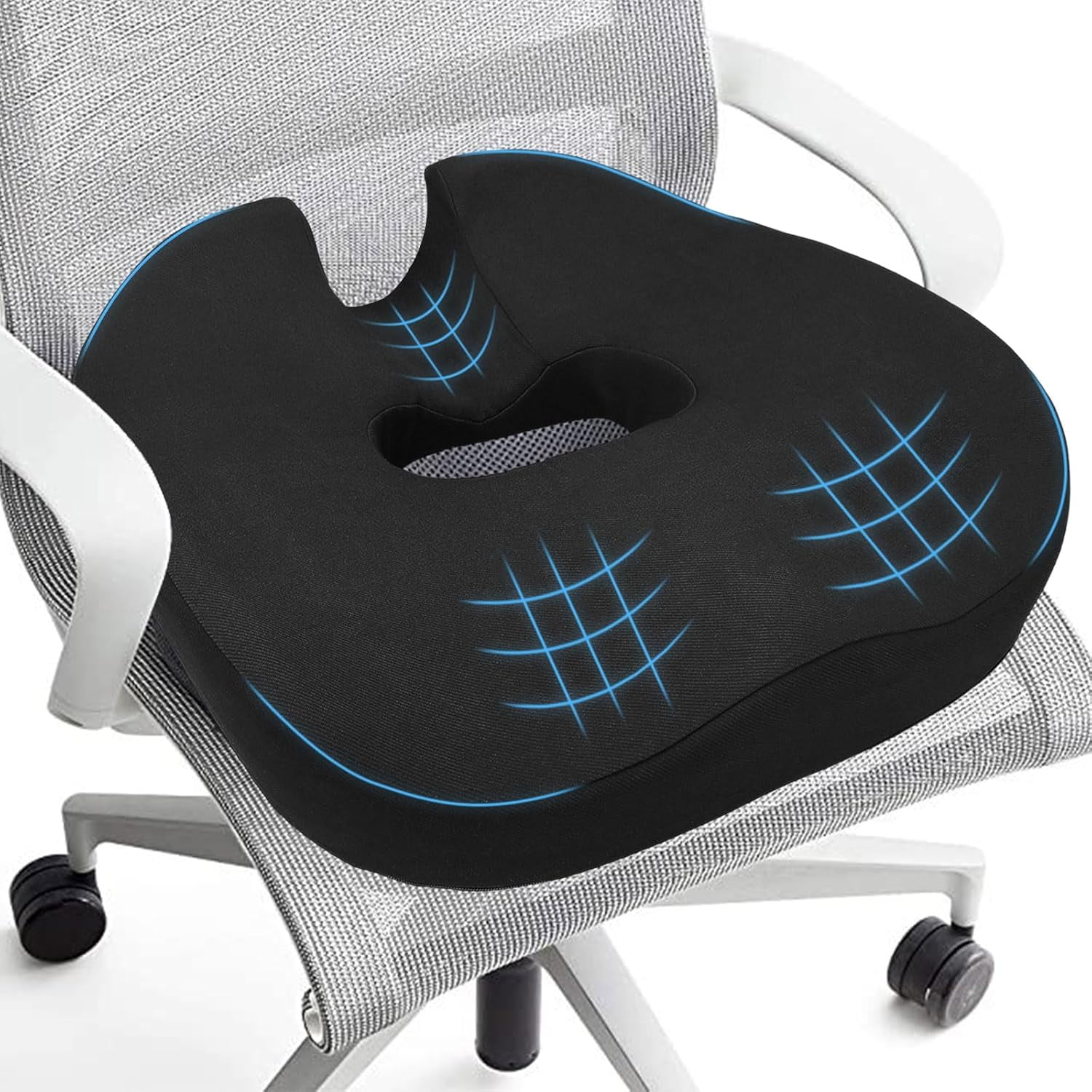 Large Donut Pillow for Tailbone Pain Relief Cushion,Donut Pillow Seats Cushion,Donut Pillow for