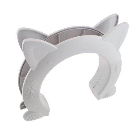 Large Door Concealed Kitty Cat Door Step Hole for