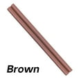 thumbnail image 1 of Large Door Draft Stopper for Bottom of Door, 36 Inch Under Door Noise Blocker, Adjustable Twin Door Sweep with 1.1 Inch Foam Diameter, Weather Stripping Gap Filler for Window Door Seal, Brown, 1 of 8
