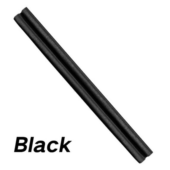 Large Door Draft Stopper for Bottom of Doors 36 Inch Under Door Draft Noise Blocker Black Gap Stoppers Door Draft Guard for Bottom of Doors Adjustable Twin Door Sweep Draft Seal Window Sealer(Black)