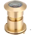 thumbnail image 1 of Large Door Peephole 28mm Wide Viewing Angle Door Viewer with Heavy Duty Privacy Cover(Gold), 1 of 5