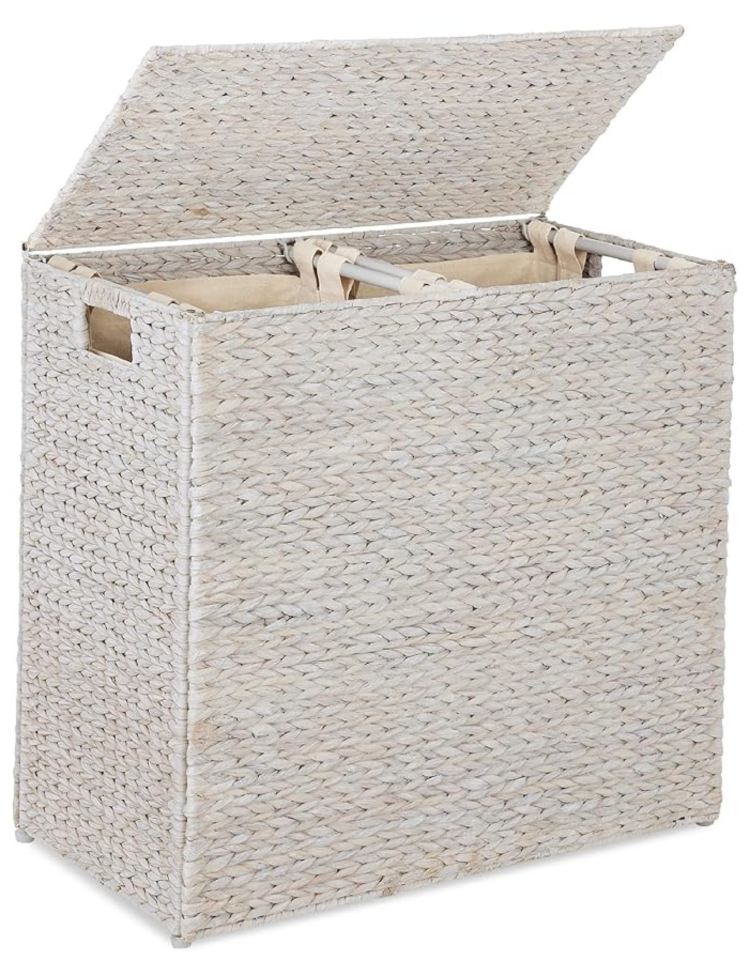 Double Hamper With Lid