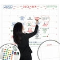 Large Dry Erase Wall Calendar 36"x48" Premium Giant Oversized Undated