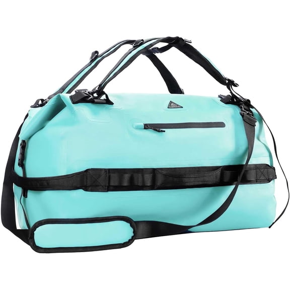 Large Duffel Backpack Roll-Top Heavy Duty Dry Duffle Bag for Boating, Travel, Camping, Kayaking, , 60L/90L