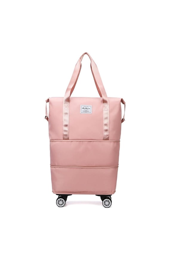 Large Duffle Bag Spinner 4 Wheels Expandable Luggage Waterproof for Travel with Large Carry Capacity