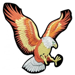 Large Eagle Martial Arts Uniform Patch, 11"
