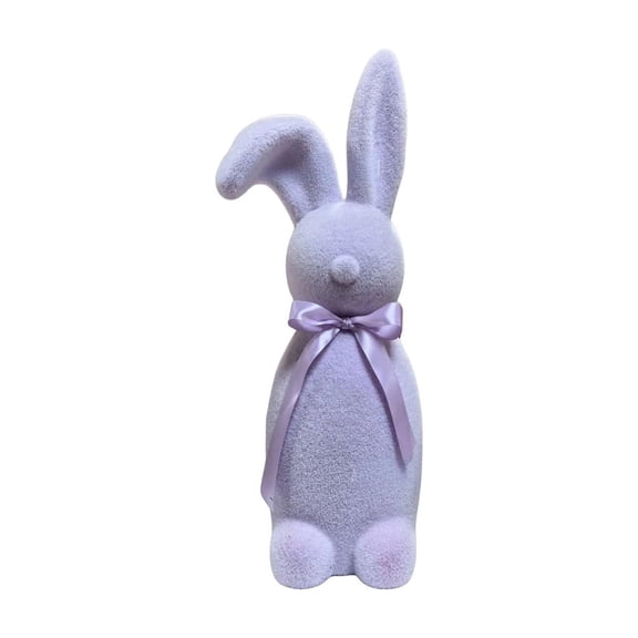 Large Easter Bunny Figurine 16 Inch Spring Rabbit Decoration, Foam Easter Bunny Ornament for Garden, Patio, Tabletop and Home Holiday Decor