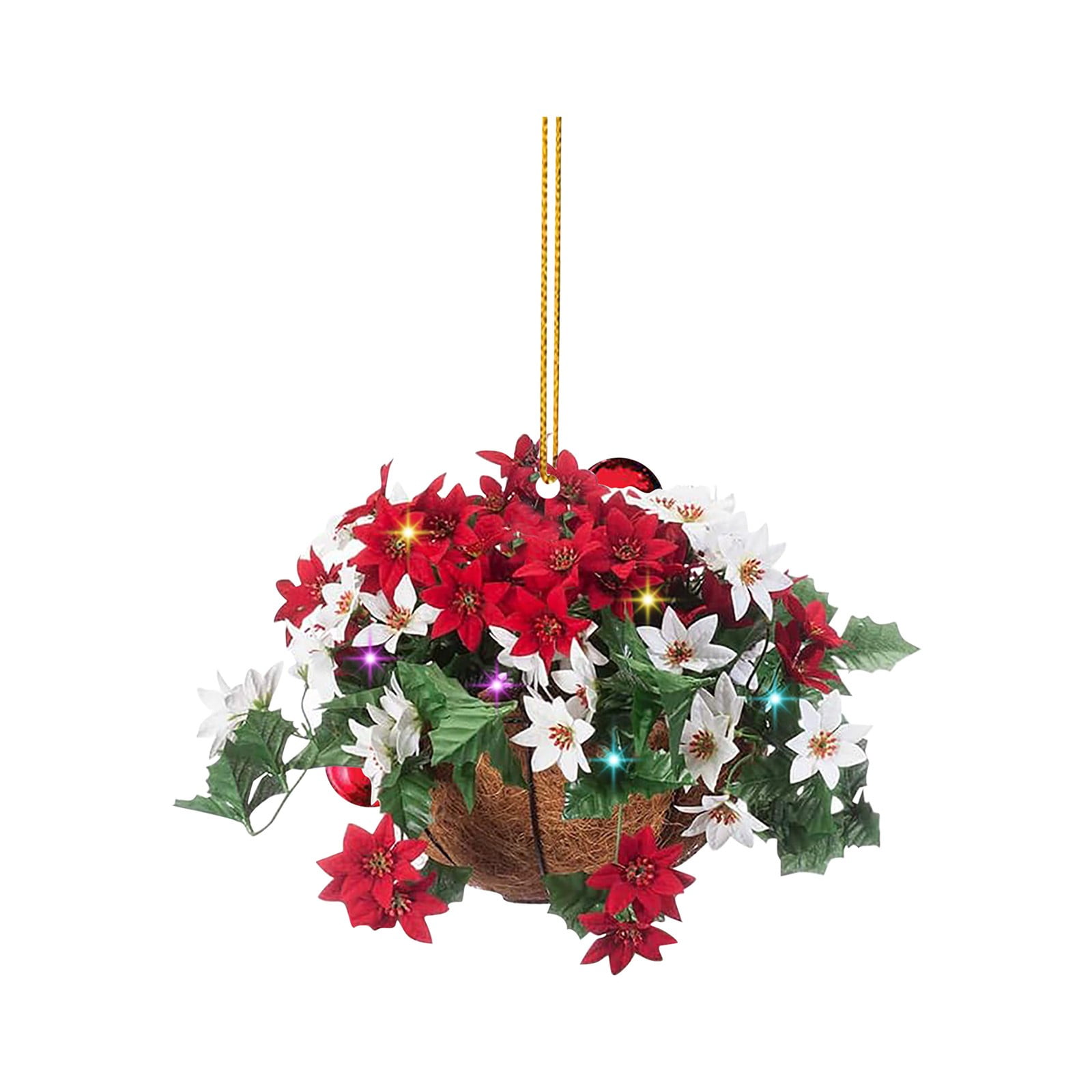 Large Easter Pottery of Beads Stained Glass Panel Stained Glass Window