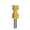 thumbnail image 1 of Large Elaborate Milling Cutter for Chair Rail Molding, Ideal Crown Molding Router Bit Woodworking Tool, 1 of 9