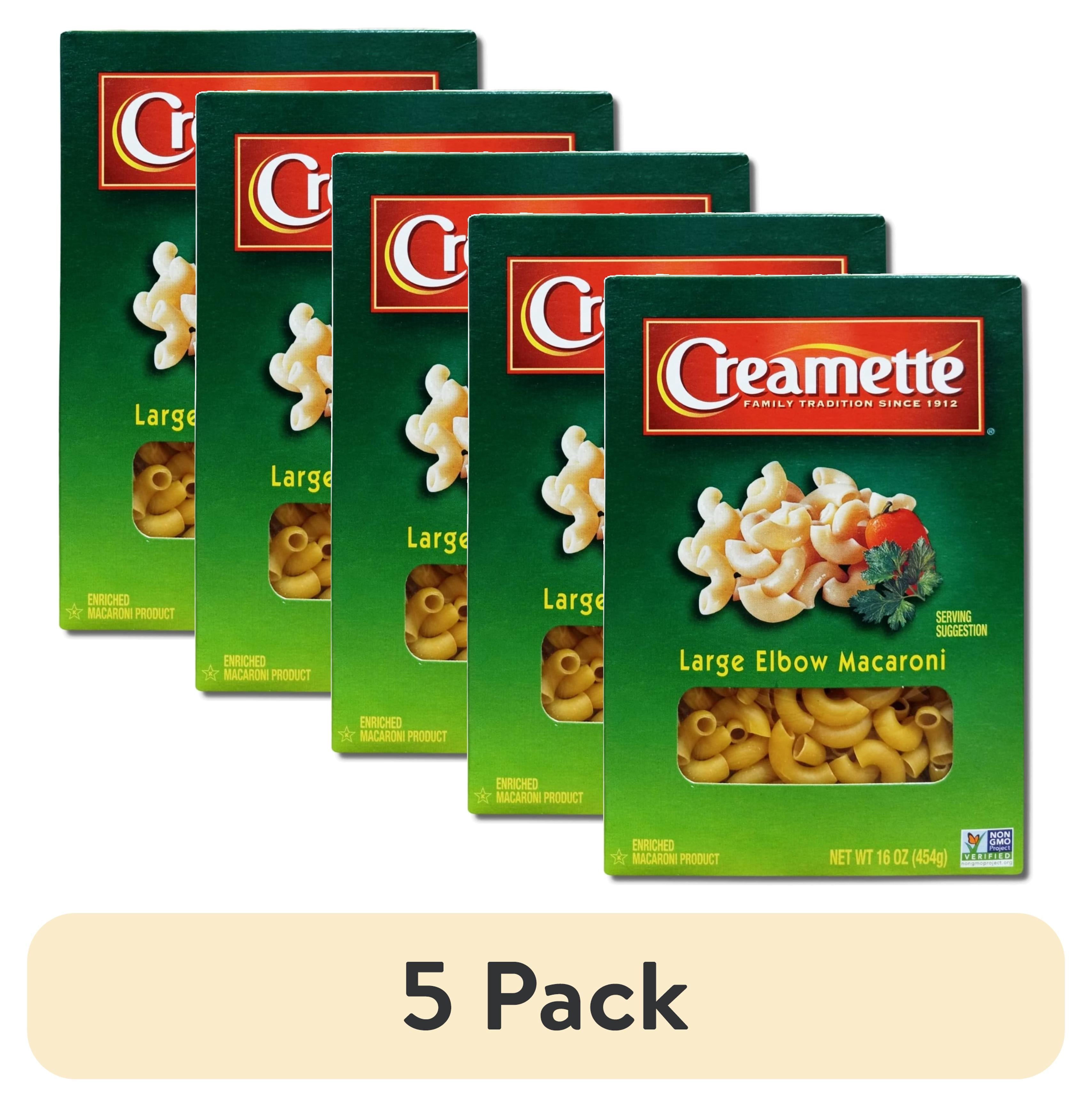 3 pack) Creamette Creamette Large Elbow Macaroni Value Pack | 16 