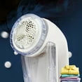 thumbnail image 1 of Large Electric Fabric Lint Remover | Powerful 4W Motorized Fuzz Shaver for Clothes, Sweaters, Blankets, Cushions | Portable Battery Operated Pill Remover | 16x11x7.5cm | Easy Clean | Home Travel, 1 of 9
