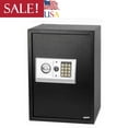 thumbnail image 1 of Large Electronic Digital Safe,E50EA Home Business Security Keypad Lock Electronic Digital Steel Safe Black Box & Silver Gray, 1 of 11