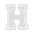 thumbnail image 1 of Large Epoxy Resin Letter Mold - Reusable Alphabet Mould for Candles, Wax, Soap - White Flexible Silicone Craft Mold - 1PC for DIY Decor, Gifts, Parties, 1 of 2
